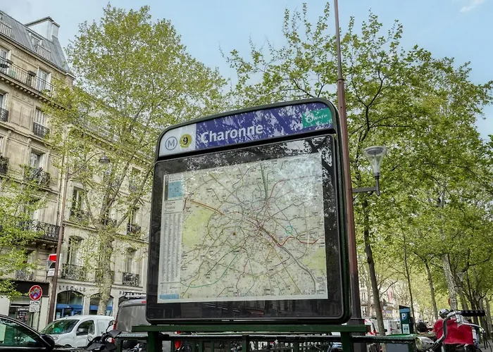 Studio Renove Cosy Metro Paris 2Pers Wifi